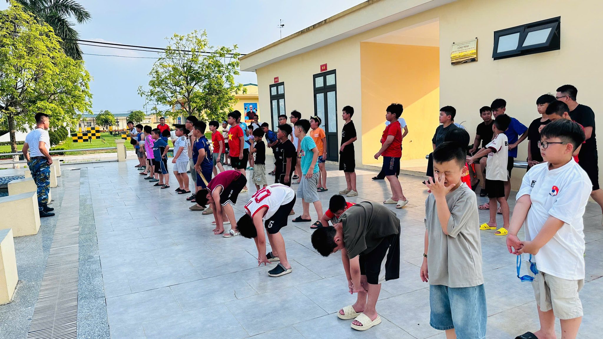 Chiến sĩ nhí Trại Hè Quân Đội